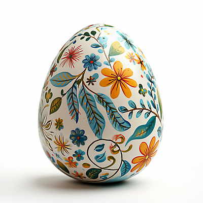 JPG 편집이미지 전통 기념일 꽃무늬 사람없음 장식 디지털합성 부활절계란 편집소스 편집실사 AI포토 AI콘텐츠 꽃 무늬 부활절 이벤트 계란 CG 파일형식