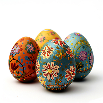 JPG 편집이미지 전통 기념일 꽃무늬 사람없음 장식 디지털합성 부활절계란 편집소스 편집실사 AI포토 AI콘텐츠 꽃 무늬 부활절 이벤트 계란 CG 파일형식