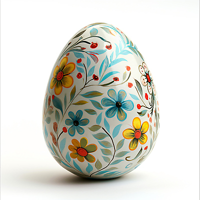 JPG 편집이미지 전통 기념일 꽃무늬 사람없음 장식 디지털합성 부활절계란 편집소스 편집실사 AI포토 AI콘텐츠 꽃 무늬 부활절 이벤트 계란 CG 파일형식