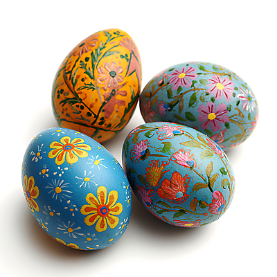 JPG 편집이미지 전통 기념일 꽃무늬 사람없음 장식 디지털합성 부활절계란 편집소스 편집실사 AI포토 AI콘텐츠 꽃 무늬 부활절 이벤트 계란 CG 파일형식