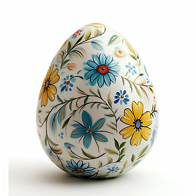 JPG 편집이미지 전통 기념일 꽃무늬 사람없음 장식 디지털합성 부활절계란 편집소스 편집실사 AI포토 AI콘텐츠 꽃 무늬 부활절 이벤트 계란 CG 파일형식