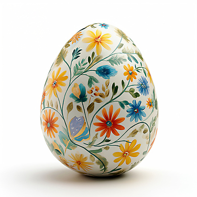 JPG 편집이미지 전통 기념일 꽃무늬 사람없음 장식 디지털합성 부활절계란 편집소스 편집실사 AI포토 AI콘텐츠 꽃 무늬 부활절 이벤트 계란 CG 파일형식