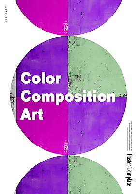 PSD 포스터 일러스트 추상 미술 사람없음 그래픽 컬러풀 원형 배열 디지털합성 그림 질감 격자 국내일러스트 도형 컬러 무늬 문화예술 파일형식