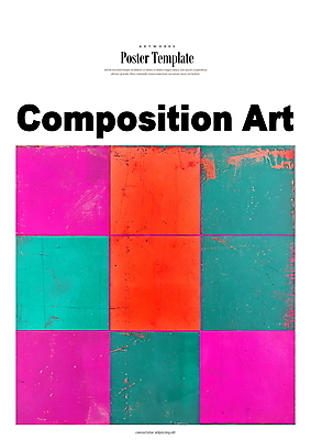 PSD 포스터 오렌지 일러스트 추상 미술 사람없음 그래픽 컬러풀 사각형 배열 디지털합성 그림 질감 격자 청록색 그런지 국내일러스트 도형 컬러 무늬 과일 문화예술 파일형식