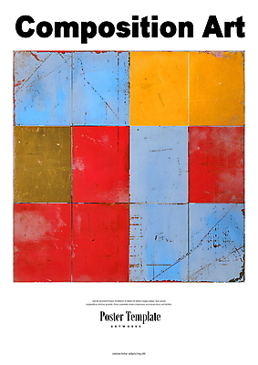 PSD 포스터 일러스트 추상 미술 사람없음 그래픽 컬러풀 사각형 배열 디지털합성 그림 질감 격자 국내일러스트 도형 컬러 무늬 문화예술 파일형식