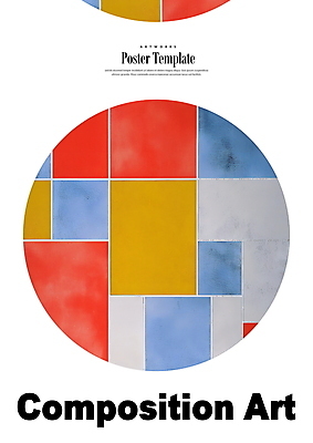 PSD 포스터 일러스트 추상 미술 사람없음 그래픽 컬러풀 원형 배열 디지털합성 그림 질감 격자 국내일러스트 도형 컬러 무늬 문화예술 파일형식