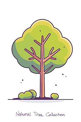 나무 일러스트 자연 나뭇잎 한그루 잔디 타이포그라피 사람없음 초록색 분위기 국내일러스트 AI파일 식물 문자 1 컬러 컨셉 잎 생태계 파일형식 벡터