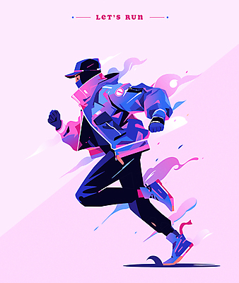 전신 남자 운동화 일러스트 추상 미래 한명 성인 파란색 달리기 네온 유산소운동 러닝 성인남자한명만 국내일러스트 AI파일 1 컬러 신발 컨셉 무늬 모션 사람 운동 남자한명만 성인남자만 파일형식 벡터