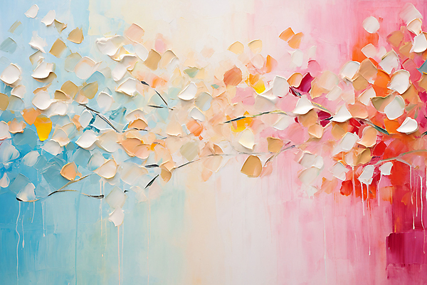 JPG 나무 백그라운드 일러스트 붓터치 사람없음 분위기 질감 유화 유화물감 국내일러스트 AI일러스트 AI콘텐츠 식물 컨셉 미술 물감 파일형식