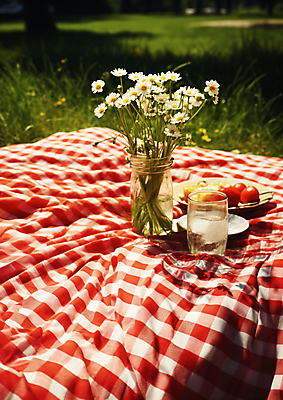 JPG 편집이미지 접시 꽃 유리병 휴식 풍경 잔디 사람없음 일상 컵 소풍 꽃병 봄 돗자리 체크무늬 화사함 편집실사 AI포토 AI콘텐츠 식물 식기 계절 컨셉 무늬 병_용기 라이프 야외활동 CG 파일형식