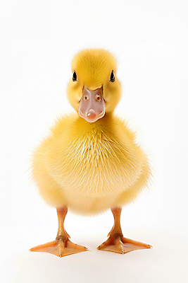 JPG 동물 편집이미지 한마리 새끼 오리 사람없음 노란색 편집실사 AI포토 AI콘텐츠 1 컬러 조류 CG 파일형식