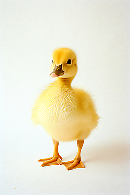 JPG 동물 편집이미지 한마리 새끼 오리 사람없음 노란색 편집실사 AI포토 AI콘텐츠 1 컬러 조류 CG 파일형식