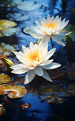 JPG 편집이미지 자연 연꽃 풍경 사람없음 물 물방울 연못 물가 우아함 연잎 편집실사 AI포토 AI콘텐츠 자연요소 꽃 컨셉 잎 CG 생태계 파일형식