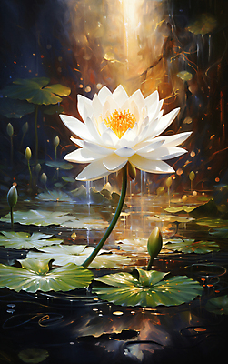 JPG 편집이미지 자연 연꽃 풍경 사람없음 물 연못 물가 우아함 연잎 꽃봉오리 편집실사 AI포토 AI콘텐츠 자연요소 꽃 컨셉 잎 CG 생태계 파일형식