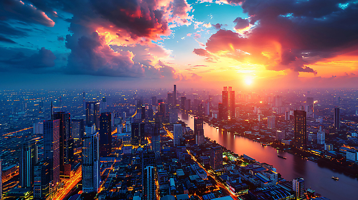 JPG 구름 편집이미지 하늘 풍경 빌딩 사람없음 건물 강 도시풍경 태양 고층빌딩 일몰 도시 분위기 빌딩숲 편집실사 AI포토 AI콘텐츠 자연요소 건축물 컨셉 노을 CG 파일형식