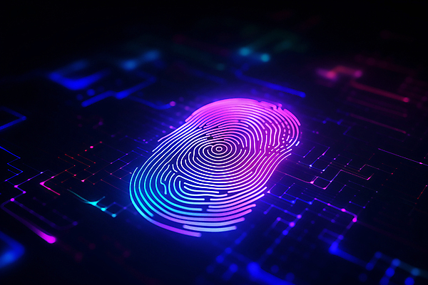 JPG 편집이미지 과학 기술 사람없음 디지털 정보 암호 디지털합성 신분 생체인식기술 지문 지문인식 이미지편집 편집실사 AI컴퓨터그래픽 AI콘텐츠 CG 파일형식