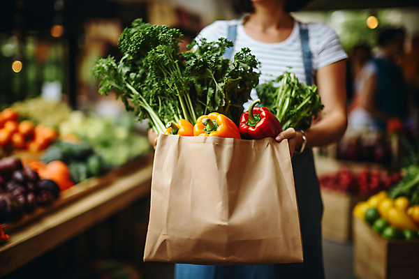 JPG 편집이미지 여자 식재료 파프리카 한명 상반신 앞모습 장보기 종이봉투 상점 시세 장바구니 디지털합성 주기 마트 여자한명만 편집실사 AI인물포토 AI콘텐츠 1 뷰포인트 채소 모션 봉투 사람 금융 쇼핑 바구니 CG 여자만 파일형식 AI포토