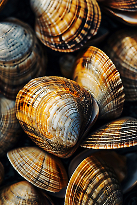 JPG 편집이미지 음식 식재료 조개 사람없음 껍질 신선 해산물 디지털합성 제철 산지직송 편집실사 AI포토 AI콘텐츠 어패류 CG 파일형식 직송