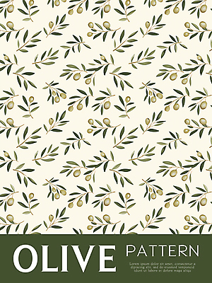 PSD 편집이미지 열매 패턴 나뭇잎 사람없음 패턴백그라운드 나뭇가지 풀잎 올리브 올리브잎 이미지편집 나무 식물 백그라운드 잎 무늬 풀_식물 파일형식