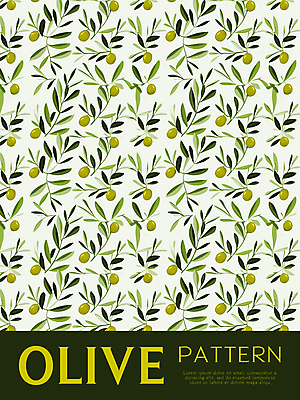 PSD 편집이미지 열매 패턴 나뭇잎 사람없음 패턴백그라운드 나뭇가지 풀잎 올리브 올리브잎 이미지편집 나무 식물 백그라운드 잎 무늬 풀_식물 파일형식