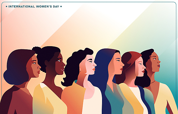외국인 백인 모델 여자 흑인 일러스트 동양인 여러명 상반신 성인 다양 우아함 다인종 초상화 세계여성의날 성인여자만 국내일러스트 AI파일 서양인 기념일 다수 컨셉 사람 인종 그림 여자만 성인만 파일형식 벡터
