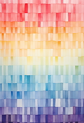 JPG 예술 백그라운드 패턴 일러스트 추상 수채화 미술 사람없음 질감 그라데이션 무지개색 미니멀 국내일러스트 AI일러스트 AI콘텐츠 무늬 문화예술 컬러풀 파일형식