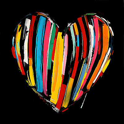 JPG 편집이미지 예술 붓터치 추상 사랑 사람없음 컬러풀 검은색 하트 팔레트 지저분함 디지털합성 편집소스 편집실사 모양 감정 컬러 무늬 감각 CG 파일형식