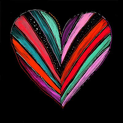 JPG 편집이미지 예술 붓터치 추상 사랑 사람없음 컬러풀 검은색 하트 팔레트 지저분함 디지털합성 편집소스 편집실사 모양 감정 컬러 무늬 감각 CG 파일형식