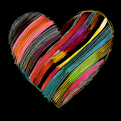 JPG 편집이미지 예술 붓터치 추상 사랑 사람없음 컬러풀 검은색 하트 팔레트 지저분함 디지털합성 편집소스 편집실사 모양 감정 컬러 무늬 감각 CG 파일형식