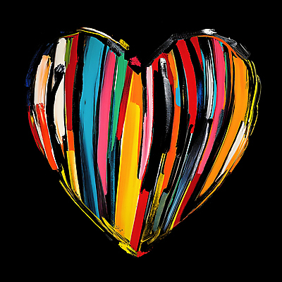 JPG 편집이미지 예술 붓터치 추상 사랑 사람없음 컬러풀 검은색 하트 팔레트 지저분함 디지털합성 편집소스 편집실사 모양 감정 컬러 무늬 감각 CG 파일형식