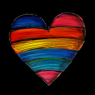 JPG 편집이미지 예술 붓터치 추상 사랑 사람없음 컬러풀 검은색 하트 팔레트 지저분함 디지털합성 편집소스 편집실사 모양 감정 컬러 무늬 감각 CG 파일형식