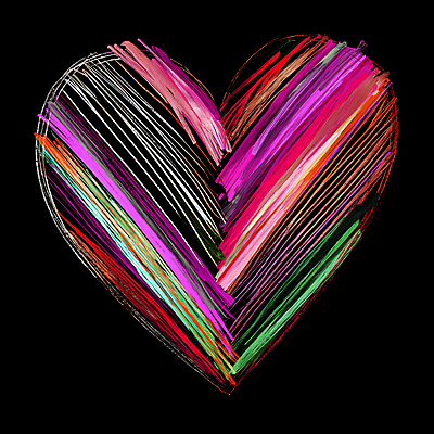 JPG 편집이미지 예술 붓터치 추상 사랑 사람없음 컬러풀 검은색 하트 팔레트 지저분함 디지털합성 편집소스 편집실사 모양 감정 컬러 무늬 감각 CG 파일형식