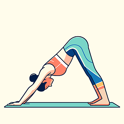 전신 여자 일러스트 요가 건강 한명 성인 운동복 운동 스트레칭 요가자세 매트 근력 레깅스 성인여자한명만 국내일러스트 AI파일 1 웰빙 옷 포즈 하의 사람 여자한명만 성인여자만 파일형식 벡터