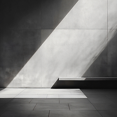 JPG 편집이미지 건축 벽 백그라운드 벤치 바닥 실내 그림자 사람없음 인테리어 햇빛 공간 회색 디지털합성 질감 콘크리트 편집소스 비어있는 편집실사 AI포토 AI콘텐츠 디자인 컬러 의자 내부 태양 CG 파일형식