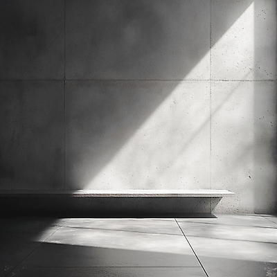 JPG 편집이미지 건축 벽 백그라운드 벤치 바닥 실내 그림자 사람없음 인테리어 햇빛 공간 회색 디지털합성 질감 콘크리트 편집소스 비어있는 편집실사 AI포토 AI콘텐츠 디자인 컬러 의자 내부 태양 CG 파일형식