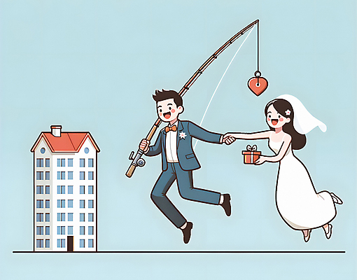 JPG 전신 드레스 여자 남자 결혼 일러스트 신혼부부 부동산 아파트 턱시도 성인 두명 선물상자 손잡기 낚싯대 내집마련 신랑신부 성인만 주택청약 청약 국내일러스트 AI일러스트 AI콘텐츠 부부 옷 신부_웨딩 신랑 모션 주택 선물 사람 정장 이벤트 경제 상자 낚시용품 재산 신혼 파일형식