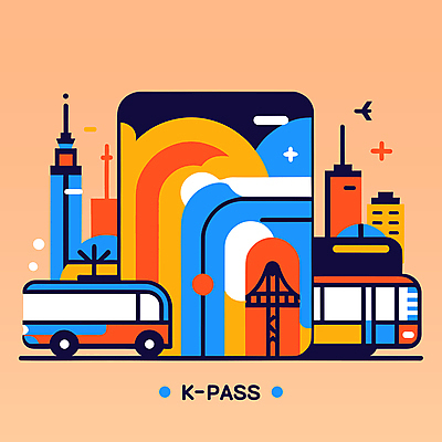 디자인 교통 일러스트 버스 빌딩 사람없음 컬러풀 디지털 도시 원형 화려 도심 출퇴근 트램 국내일러스트 AI파일 도형 육상교통 교통수단 컬러 컨셉 비즈니스 대중교통 건물 파일형식 벡터