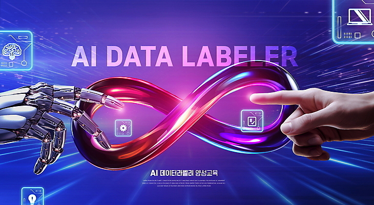 PSD 편집이미지 손 교육 신체부위 빛 디지털 보라색 터치 과학기술 로봇 광택 뫼비우스의띠 무한 전문 AI_인공지능 이미지편집 컬러 기술 사람 파일형식