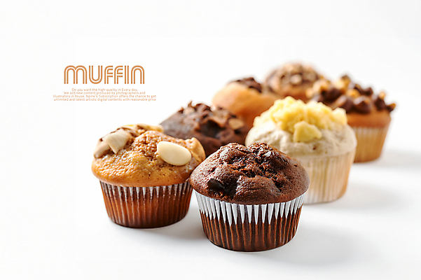 PSD 편집이미지 음식 디저트 사람없음 달콤 머핀 초콜릿머핀 이미지편집 빵 맛 파일형식