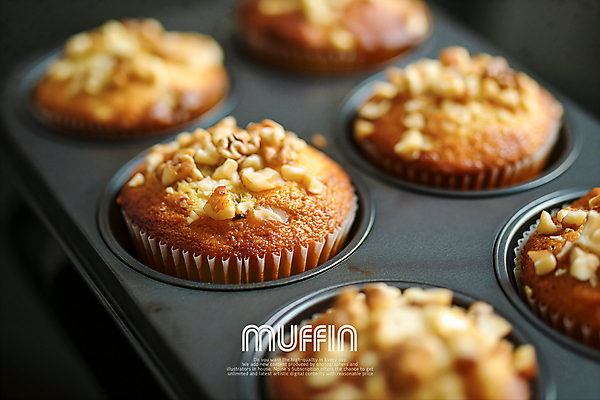 PSD 편집이미지 음식 디저트 틀 사람없음 달콤 머핀 머핀틀 이미지편집 빵 맛 파일형식