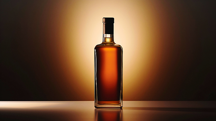 JPG 편집이미지 잔 사람없음 갈색 병 디지털합성 양주 위스키 편집실사 AI포토 AI콘텐츠 식기 컬러 주류 CG 파일형식