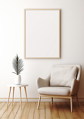 JPG 편집 편집이미지 화분 화초 액자 쿠션 의자 탁자 프레임 사람없음 인테리어 공간 흰색 분위기 모던 나무바닥 합성 심플 편집실사 AI포토 AI콘텐츠 식물 디자인 컬러 가구 컨셉 바닥 CG 파일형식