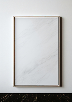 JPG 편집 편집이미지 액자 프레임 사람없음 인테리어 공간 흰색 분위기 모던 합성 심플 대리석 편집실사 AI포토 AI콘텐츠 디자인 컬러 컨셉 재료 CG 파일형식