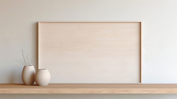 JPG 편집 편집이미지 화분 액자 프레임 사람없음 인테리어 공간 흰색 분위기 모던 합성 심플 편집실사 AI포토 AI콘텐츠 디자인 컬러 컨셉 CG 파일형식