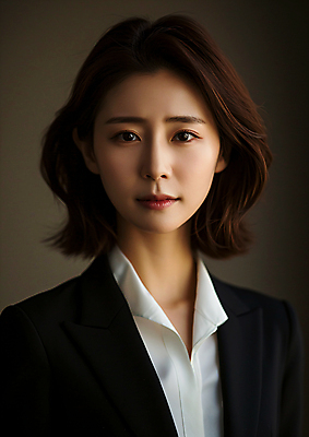 JPG 편집이미지 응시 여자 비즈니스 한명 정장 상반신 성인 비즈니스우먼 프로필 의료성형뷰티 성인여자한명만 편집실사 AI인물포토 AI콘텐츠 1 시선 옷 사람 직장인 CG 여자한명만 성인여자만 파일형식 AI포토