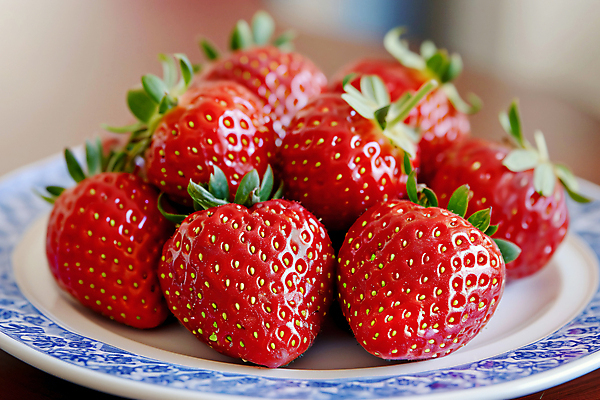 JPG 편집이미지 접시 과일 딸기 사람없음 빨간색 달콤 편집실사 AI포토 AI콘텐츠 식기 컬러 맛 CG 파일형식