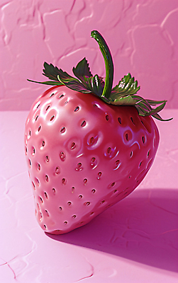 JPG 편집이미지 분홍색 딸기 사람없음 달콤 편집실사 AI포토 AI콘텐츠 컬러 과일 맛 CG 파일형식