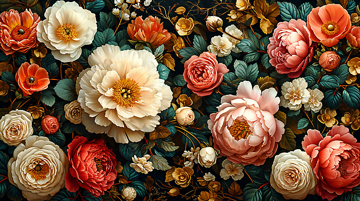 JPG 편집이미지 꽃 분홍색 취미 사람없음 컬러풀 분위기 꽃꽂이 편집실사 AI포토 AI콘텐츠 식물 컬러 컨셉 CG 원예 파일형식