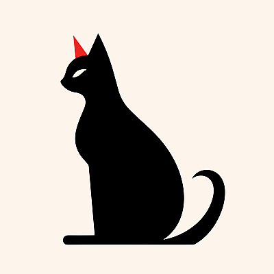 한마리 실루엣 일러스트 사람없음 고양이 심볼 베이지색 국내일러스트 AI파일 1 컬러 포유류 촬영기법 반려동물 파일형식 벡터