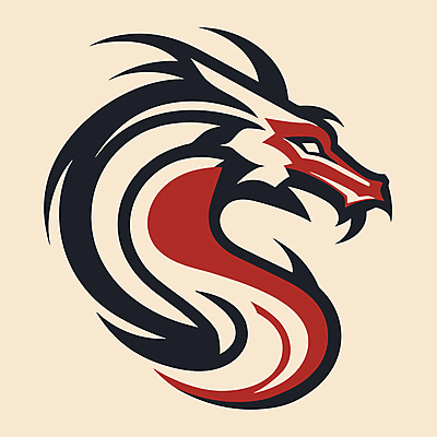 한마리 일러스트 사람없음 용 심볼 드래곤 국내일러스트 AI파일 1 파일형식 벡터